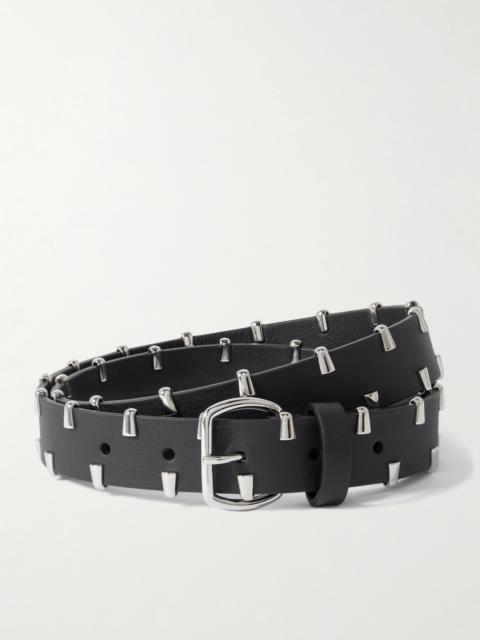 Anderson's Studded Leather Belt
