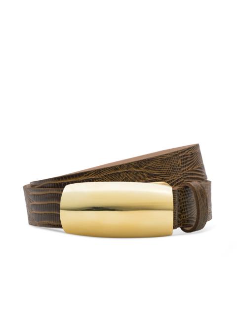 L'AGENCE Marlowe Leather Belt