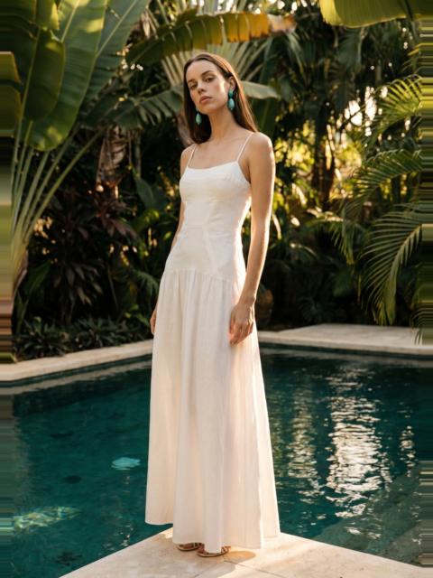 CAMI NYC SALERNO CORSET DRESS MACADAMIA
