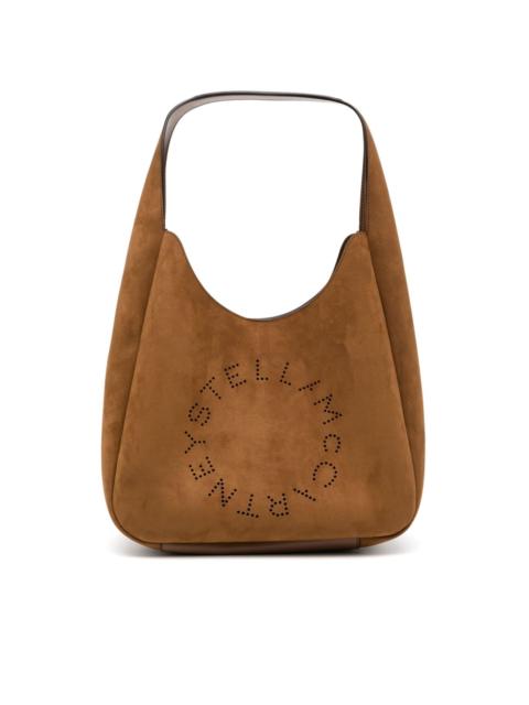 Stella McCartney logo hobo tote bag