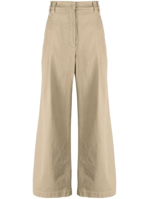Brunello Cucinelli high-waist wide-leg trousers