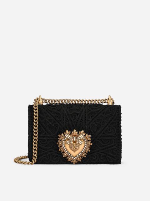 Dolce & Gabbana Medium cordonetto lace Devotion Bag