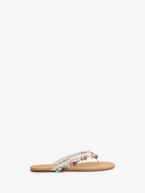 CHRISTOPHER ESBER Memento Charm Flip Flop