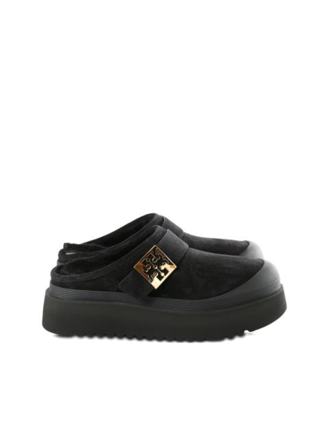 TORY BURCH Mellow buckle platform mules
