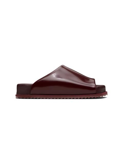 YUME YUME Burgundy Finn Slides