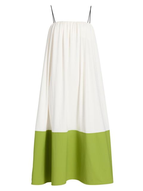 Proenza Schouler Women's Saria Crepe Jersey Midi-Dress - White Apple