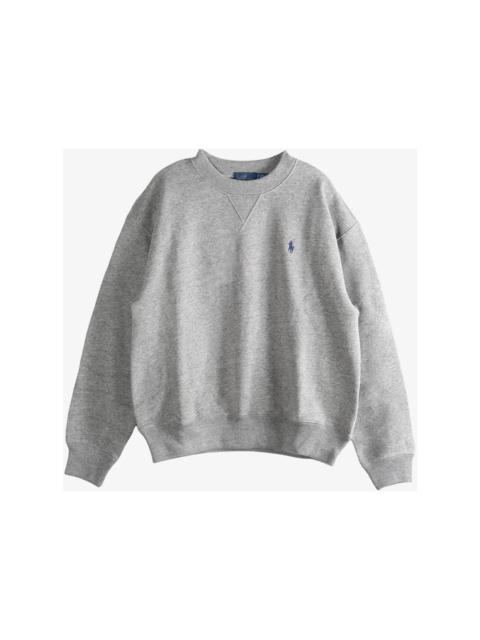 Polo Ralph Lauren Polo Ralph Lauren Arctic Fleece Knit Long Sleeve Crew Neck Sweatshirt Dark Vintage Heather
