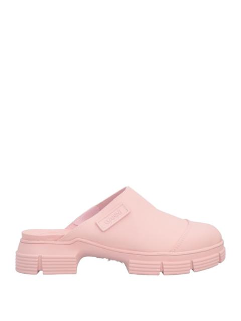 GANNI Pink Women's Mules And Clogs