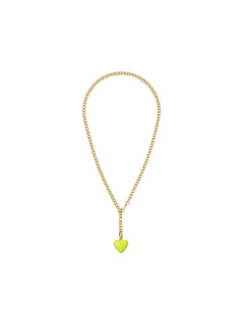 ROXANNE ASSOULIN Mini Puffy Heart necklace