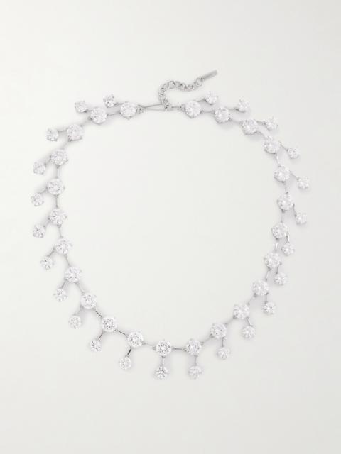 Completedworks Recycled Rhodium-plated Silver Cubic Zirconia Necklace