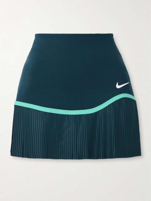 Advantage asymmetric piped Dri-FIT tennis skort