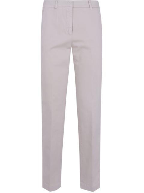 PESERICO Pants Stretch Gabardine Trousers