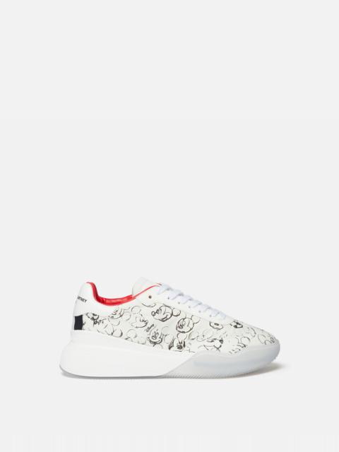 Stella McCartney Women's Fantasia Mickey Loop Lace-Up Sneakers