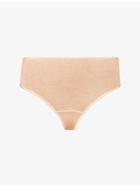HANRO Moments stretch-lace maxi briefs