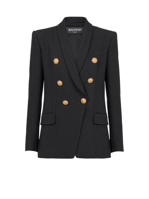 Balmain 6-button wool jacket