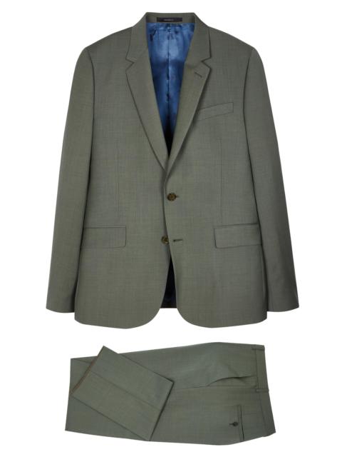 Paul Smith Men's Soho-Fit Wool Two-Button Suit - Petral Green