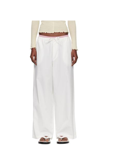 BASERANGE White Kolla Lounge Pants