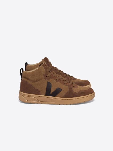 V-15 SUEDE BROWN BLACK