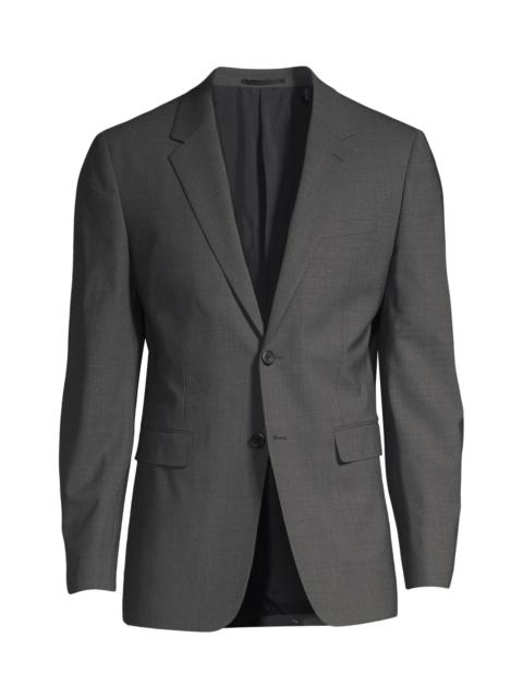 Theory Men's Chambers Slim-Fit Wool Sportcoat - Mid Charcoal