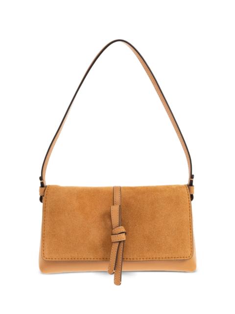 kate spade Kate Spade Small Loop Suede-panelled Knotted Shoulder Bag
