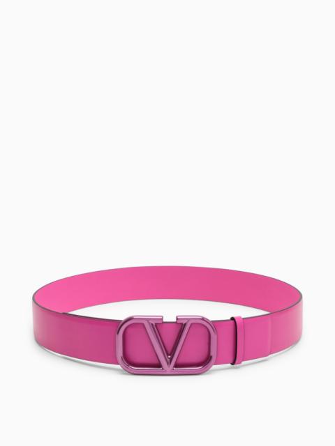 Valentino PP Pink Vlogo Signature belt