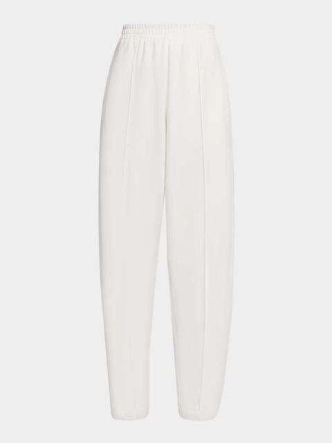 Brunello Cucinelli Cotton Pintuck Straight-Leg Travel Pants
