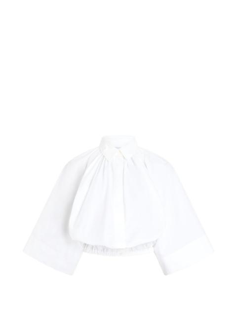 PATOU cropped shirt