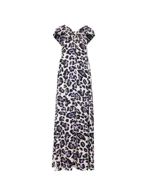 ESSENTIEL ANTWERP Jaycee A-line halterneck maxi dress