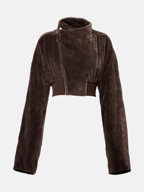 Rick Owens Hollywood cropped jacket
