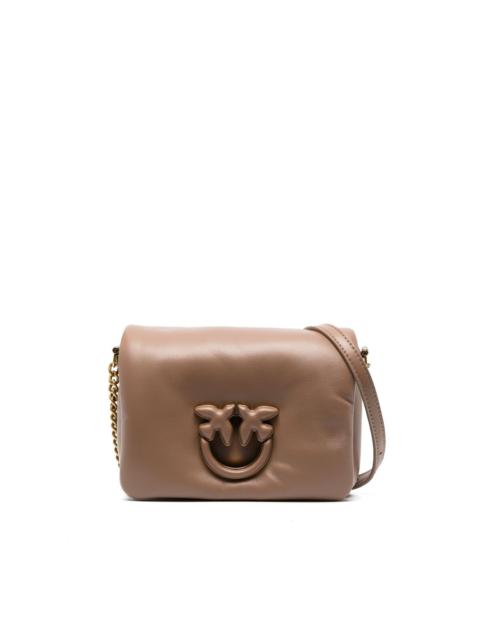 PINKO Love Click Puff leather shoulder bag