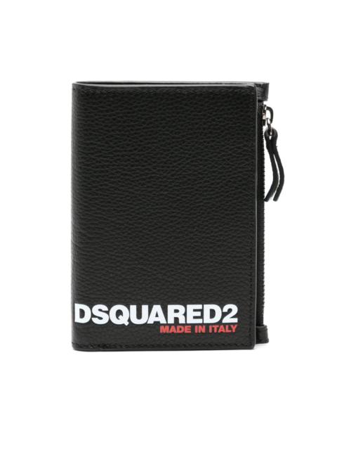 DSQUARED2 bi-fold leather wallet