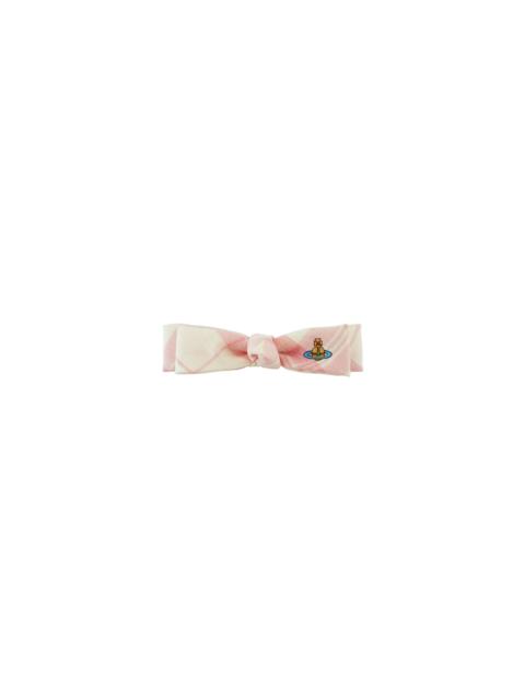 Vivienne Westwood SMALL HAIR CLIPS - IVORY/PINK