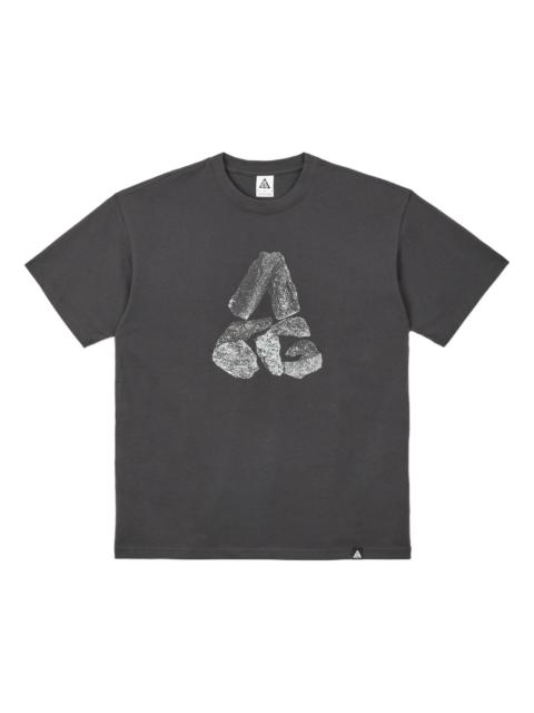 Nike Men's Nike ACG Series Minimalistic Alphabet Logo Printing Round Neck Loose Casual Short Sleeve Dark