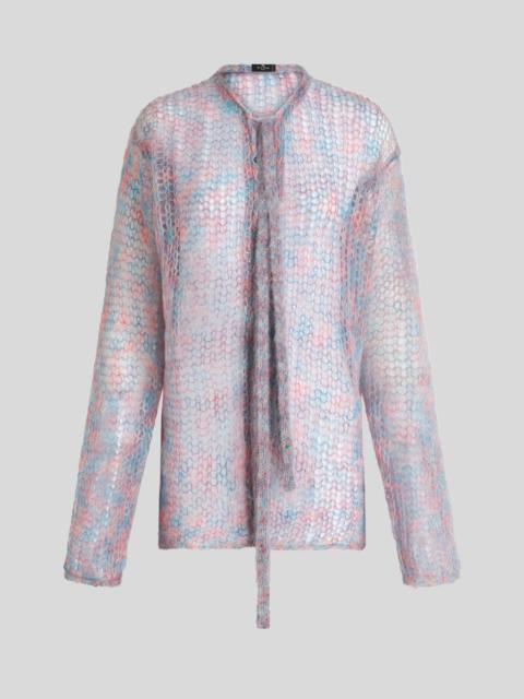 Etro WOOL AND MOHAIR CARDIGAN