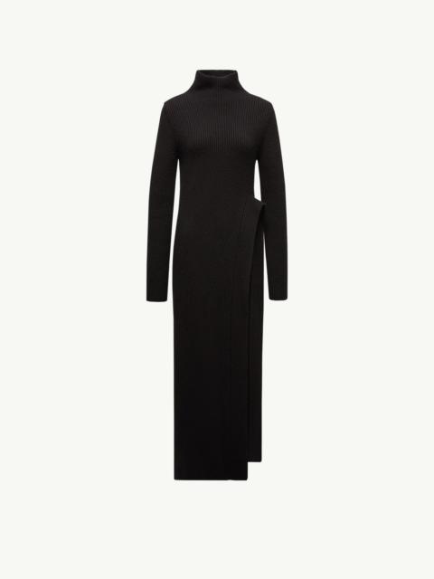 Jil Sander Moncler + JIL SANDER Wool Turtleneck Dress