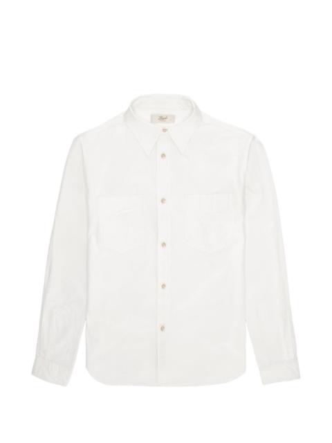 FORTELA Prequel patch-pocket striped shirt