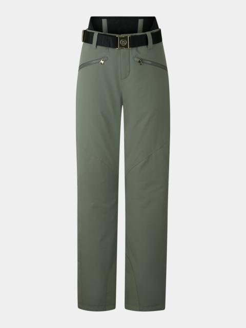 BOGNER Ilka ski pants in Olive green