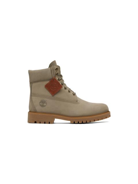 Timberland Taupe Heritage 6-Inch Lace-Up Boots