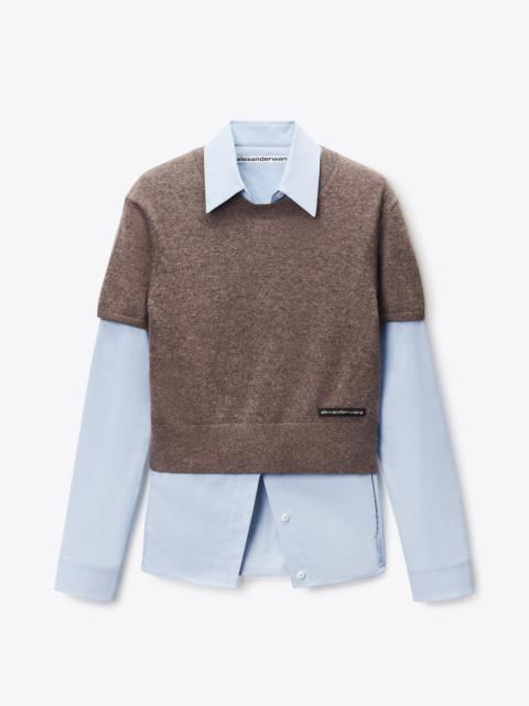 Alexander Wang Knit Vest Shirt