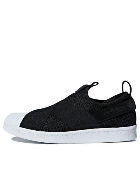 adidas originals Superstar Slip-On 'Black White' CQ2487