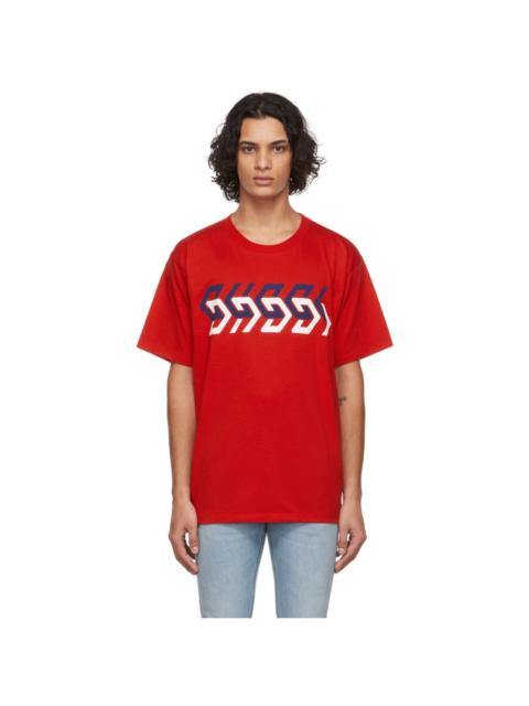 GUCCI Red Mirror T-Shirt