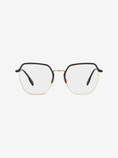 Burberry geometric-frame glasses