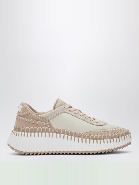 Chloé Nama sneakers in Blushy Grey