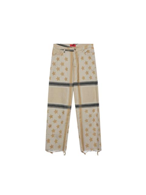 424 424 Big Daddy Pant Sand Navy Dye