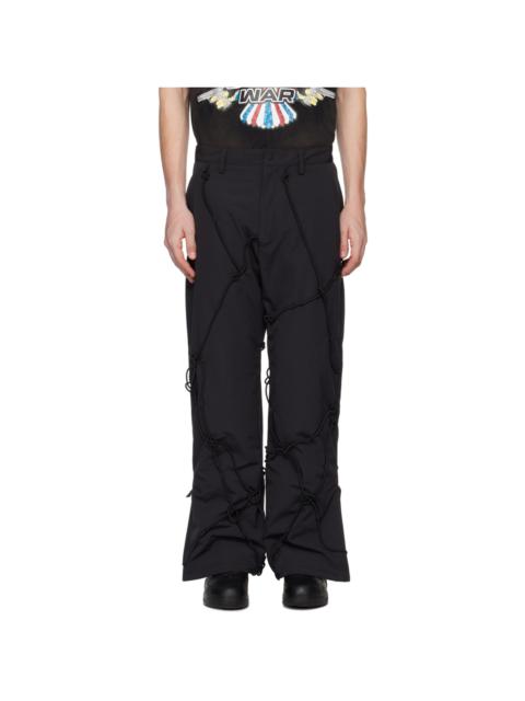 Black add Edition Padded Trousers