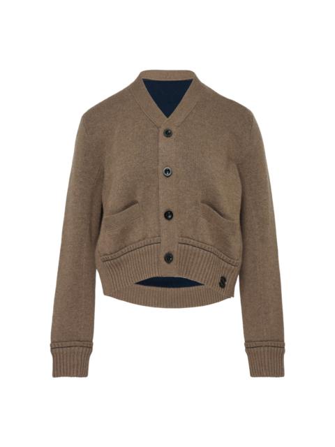 sacai Cashmere Knit Cardigan