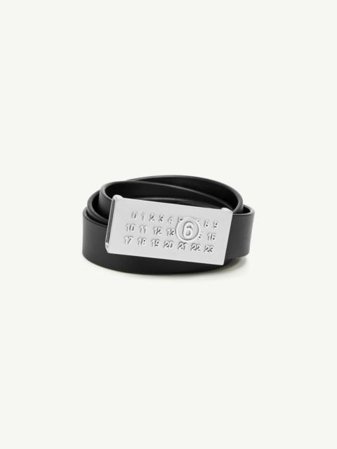MM6 Maison Margiela Leather belt