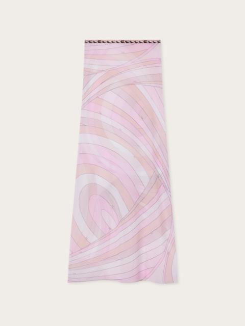 PUCCI IRIDE PRINT TULLE SKIRT