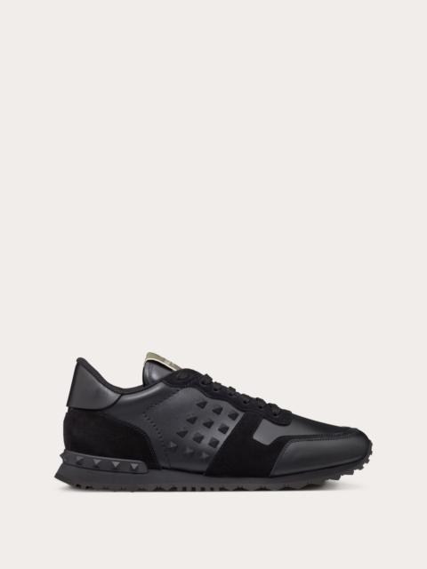 Valentino Calfskin Rockstud Sneaker