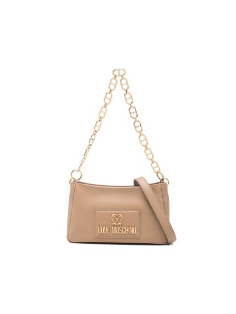 Moschino logo chain-strap shoulder bag